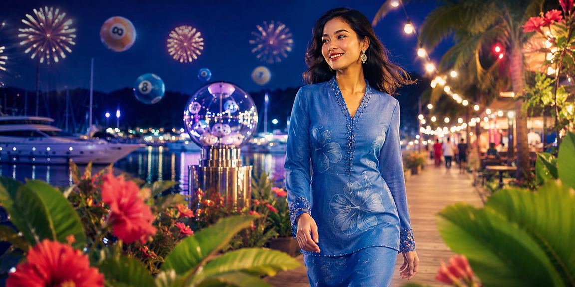 Loteri Langkawi suasana perayaan baju kurung